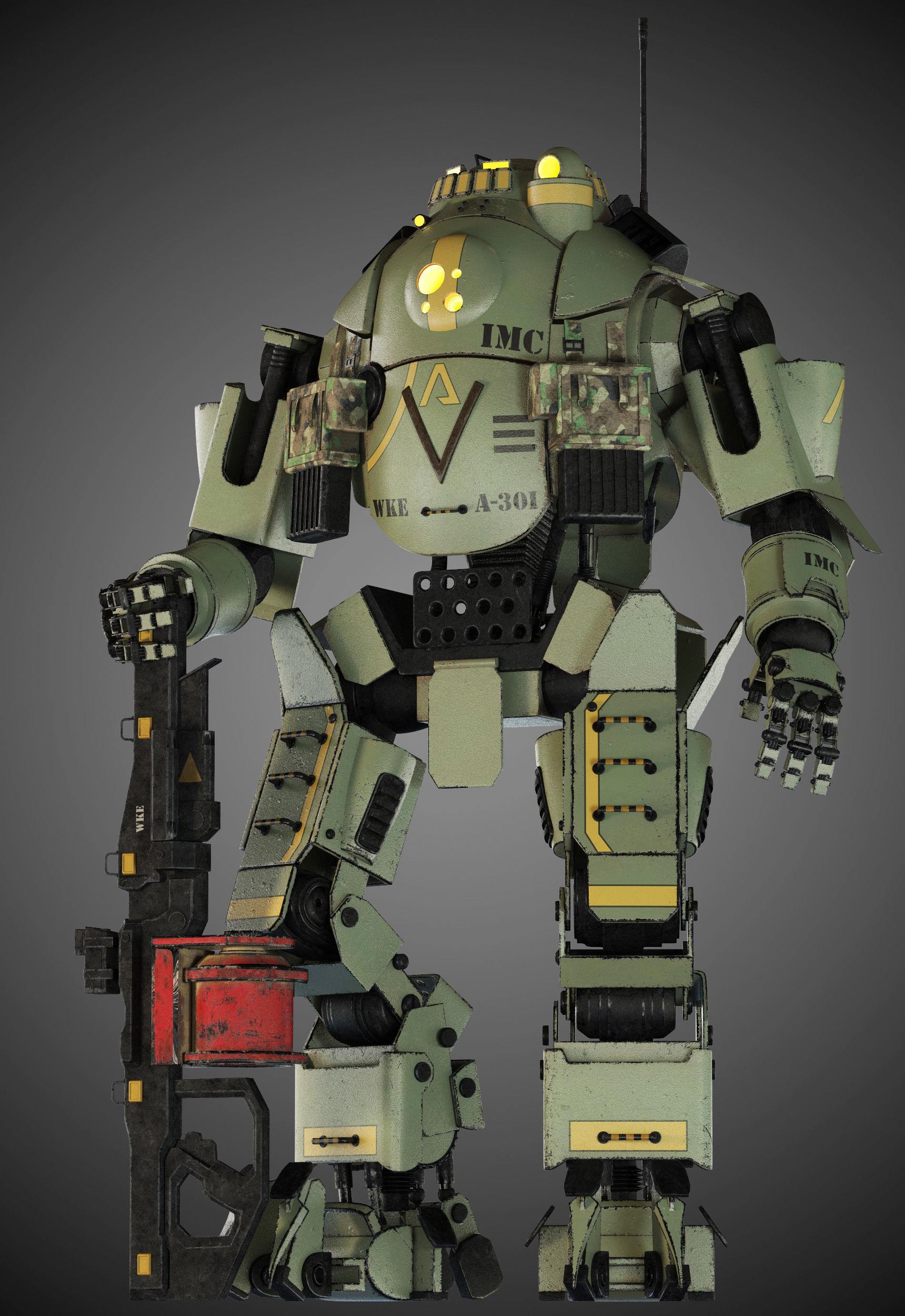 Titanfall Atlas 3D model_4