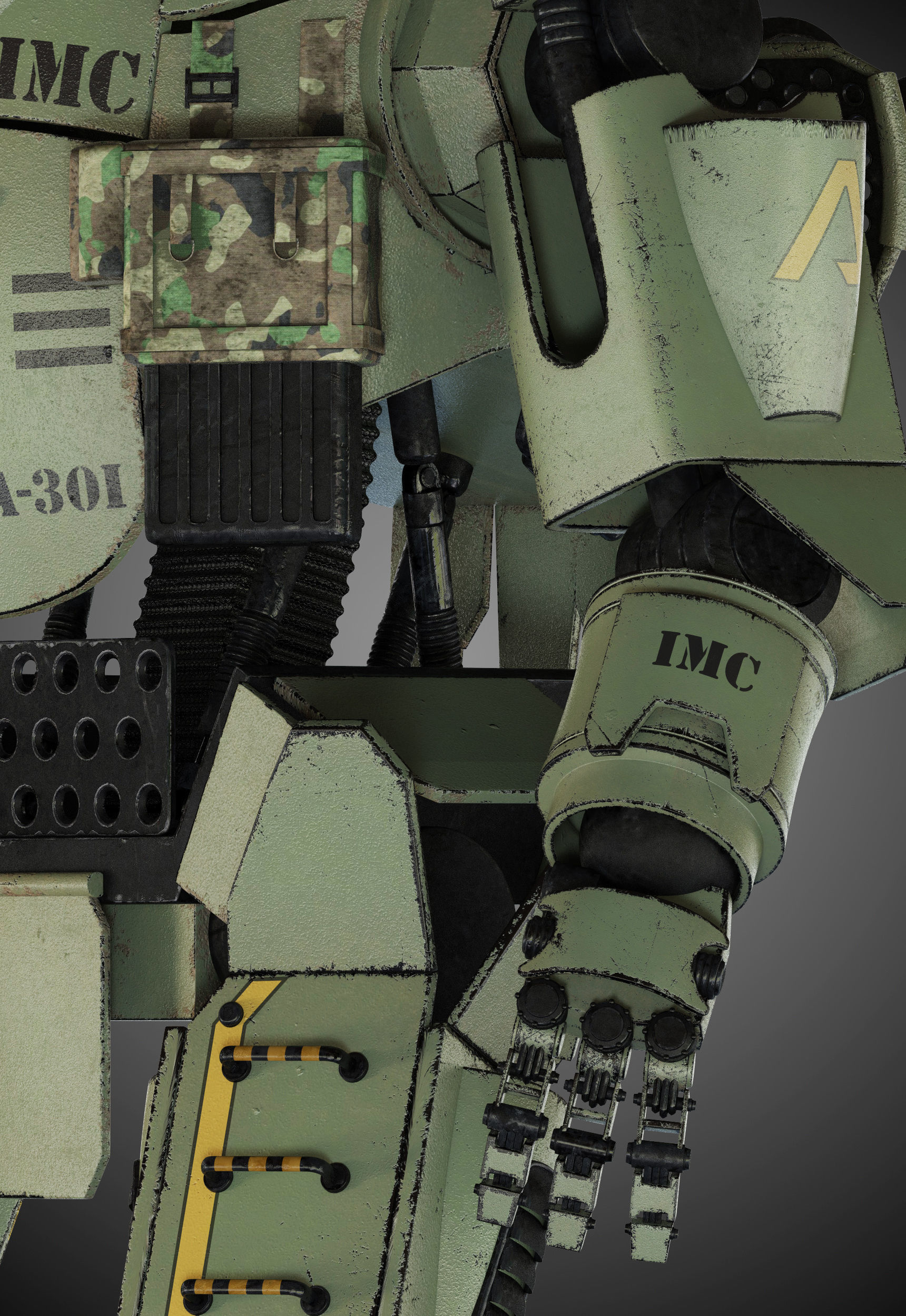 Titanfall Atlas 3D model_9