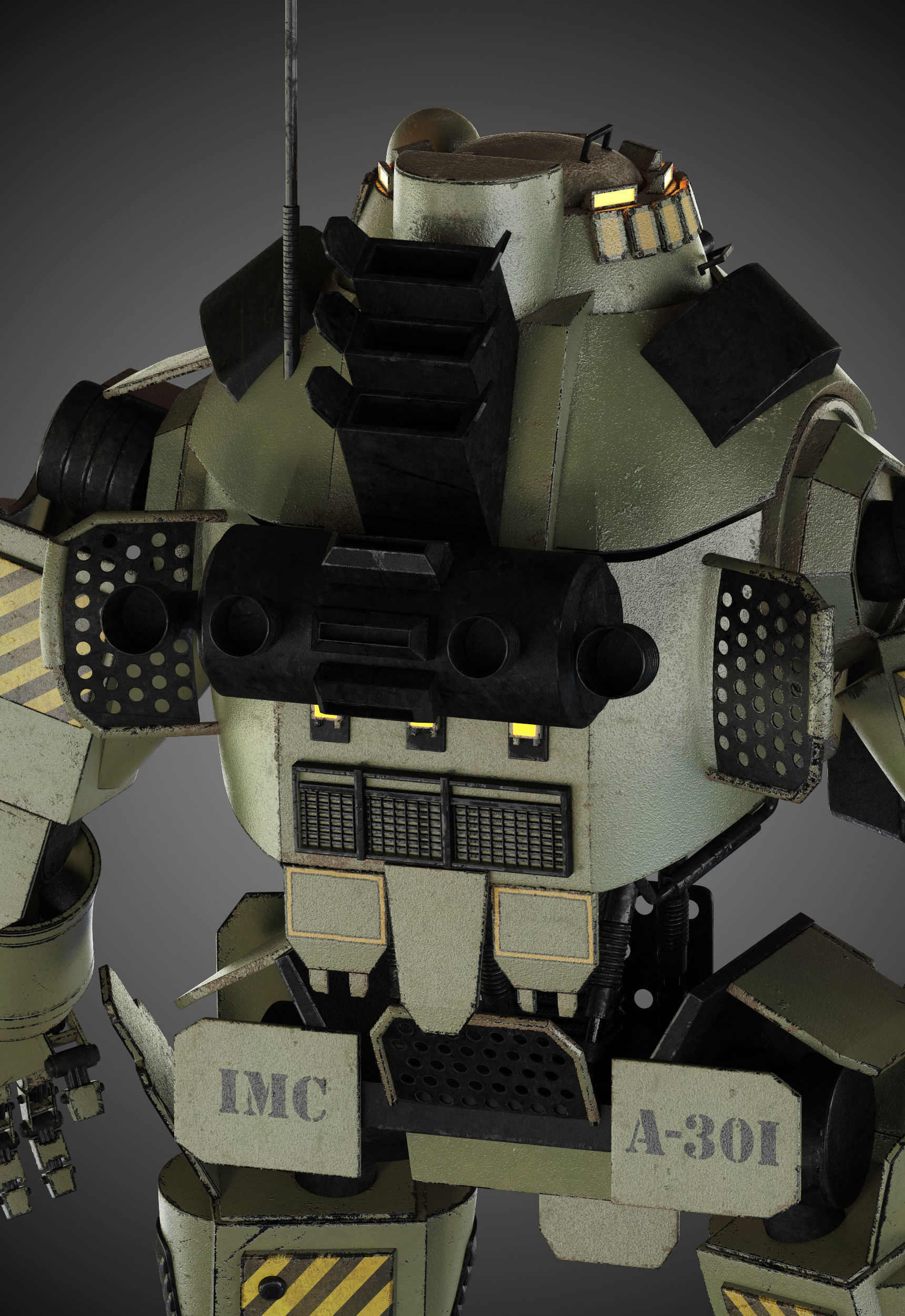 Titanfall Atlas 3D model_14