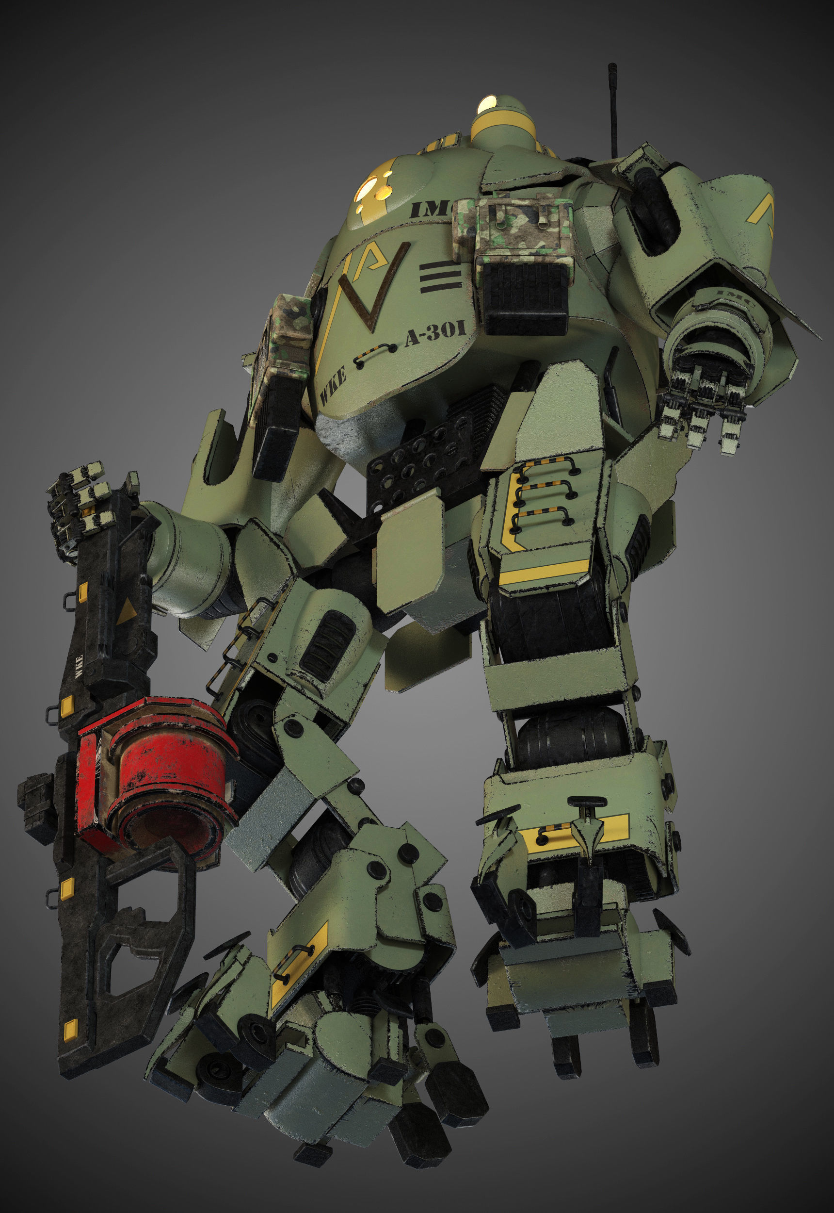 Titanfall Atlas 3D model_7