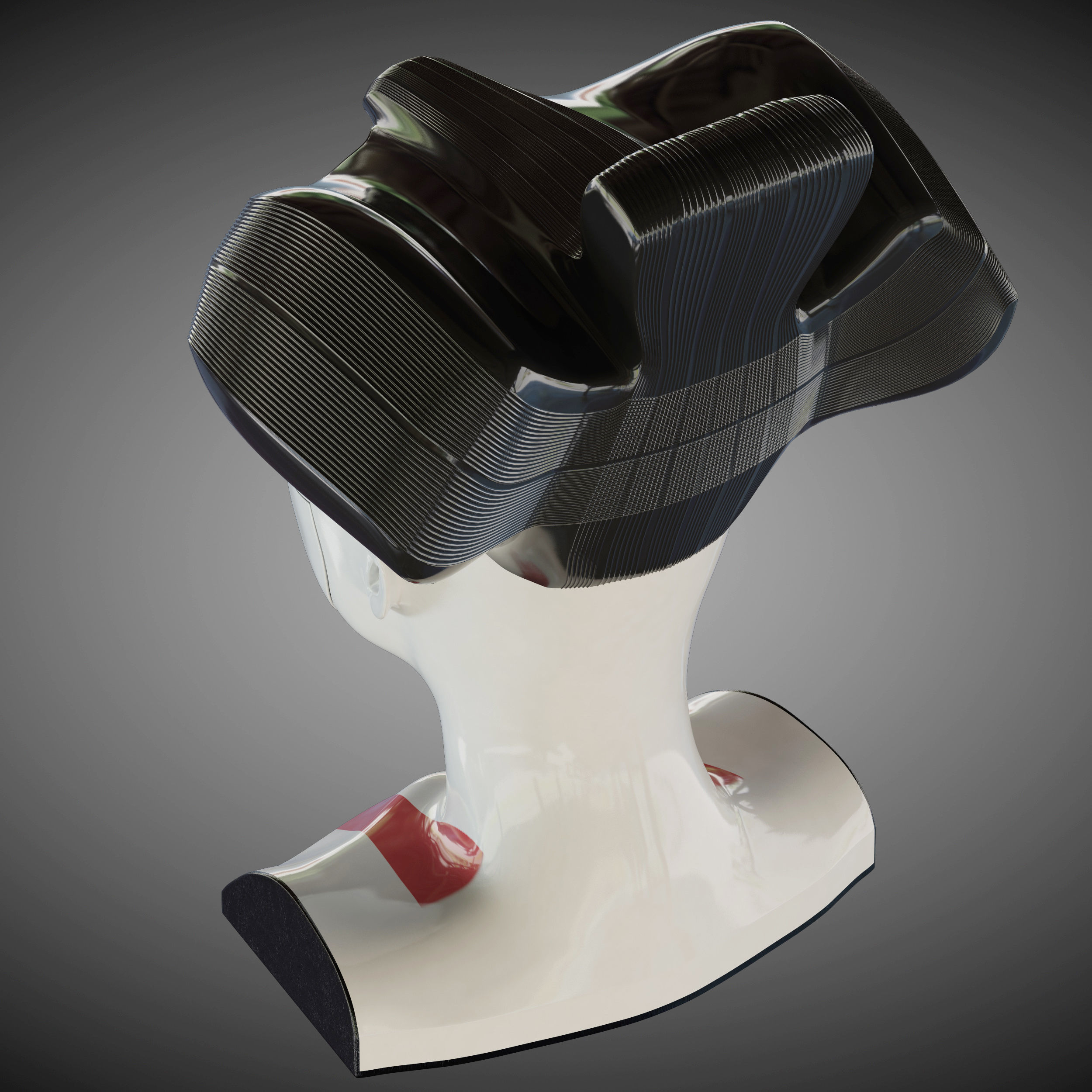 Ghost in the shell geisha 3D model_21