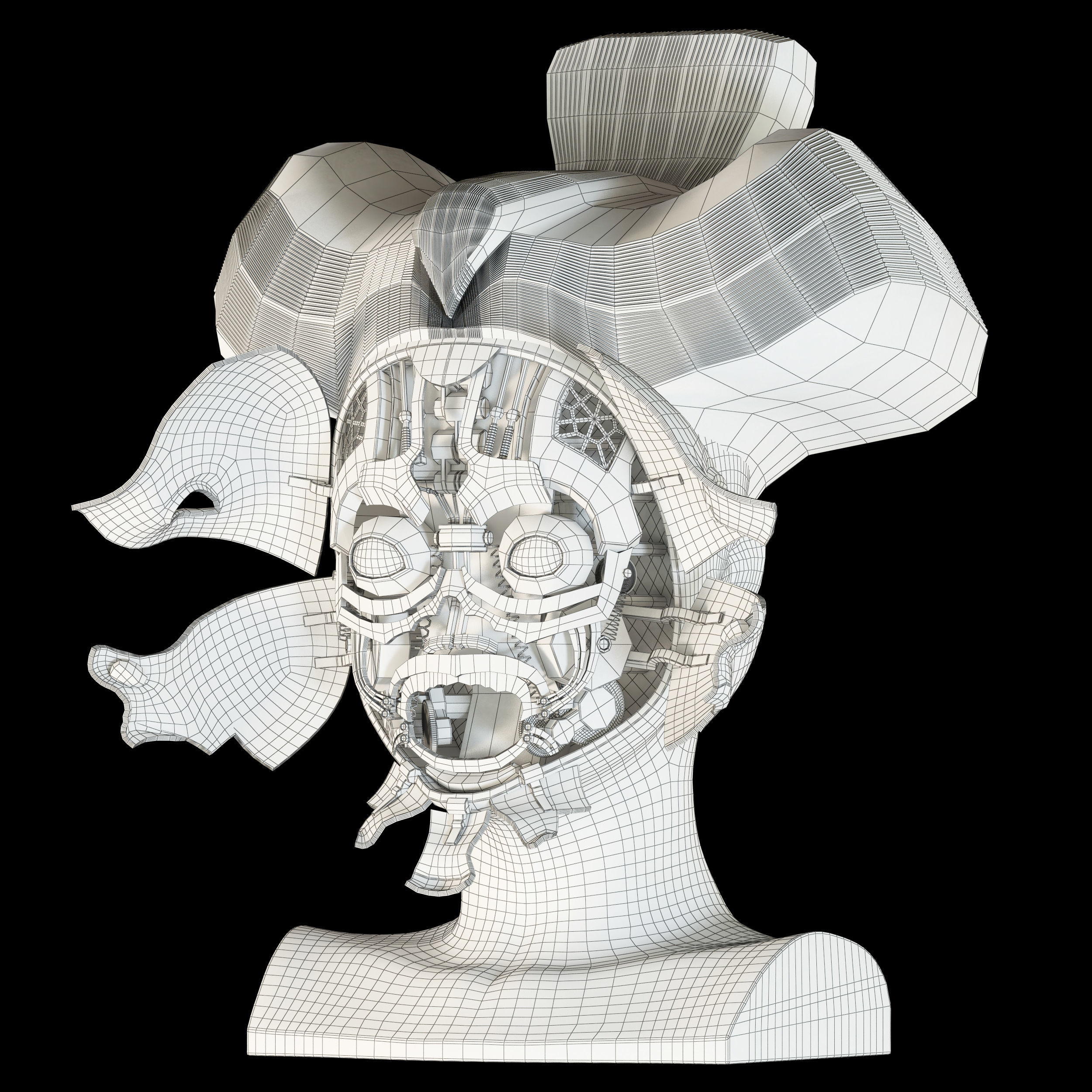 Ghost in the shell geisha 3D model_28