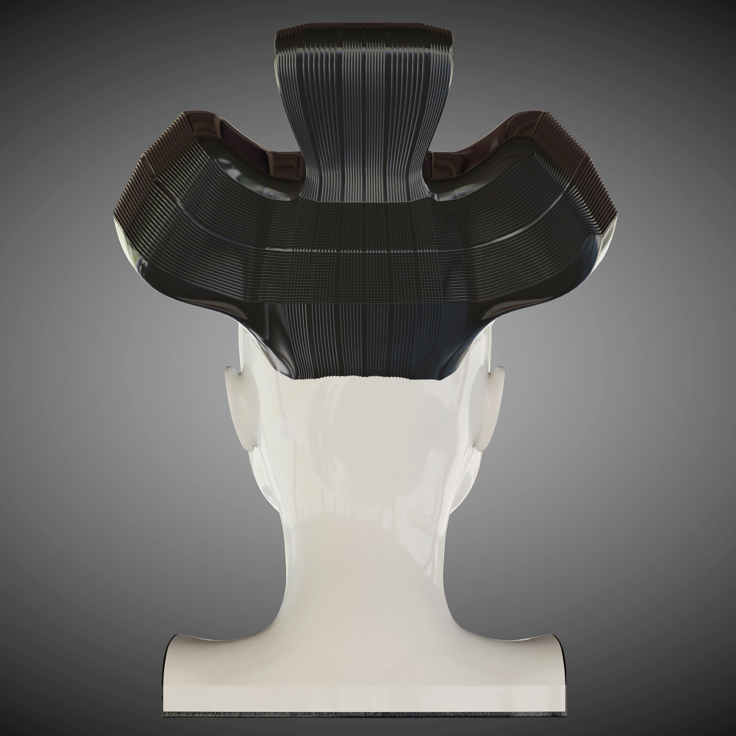 Ghost in the shell geisha 3D model_24