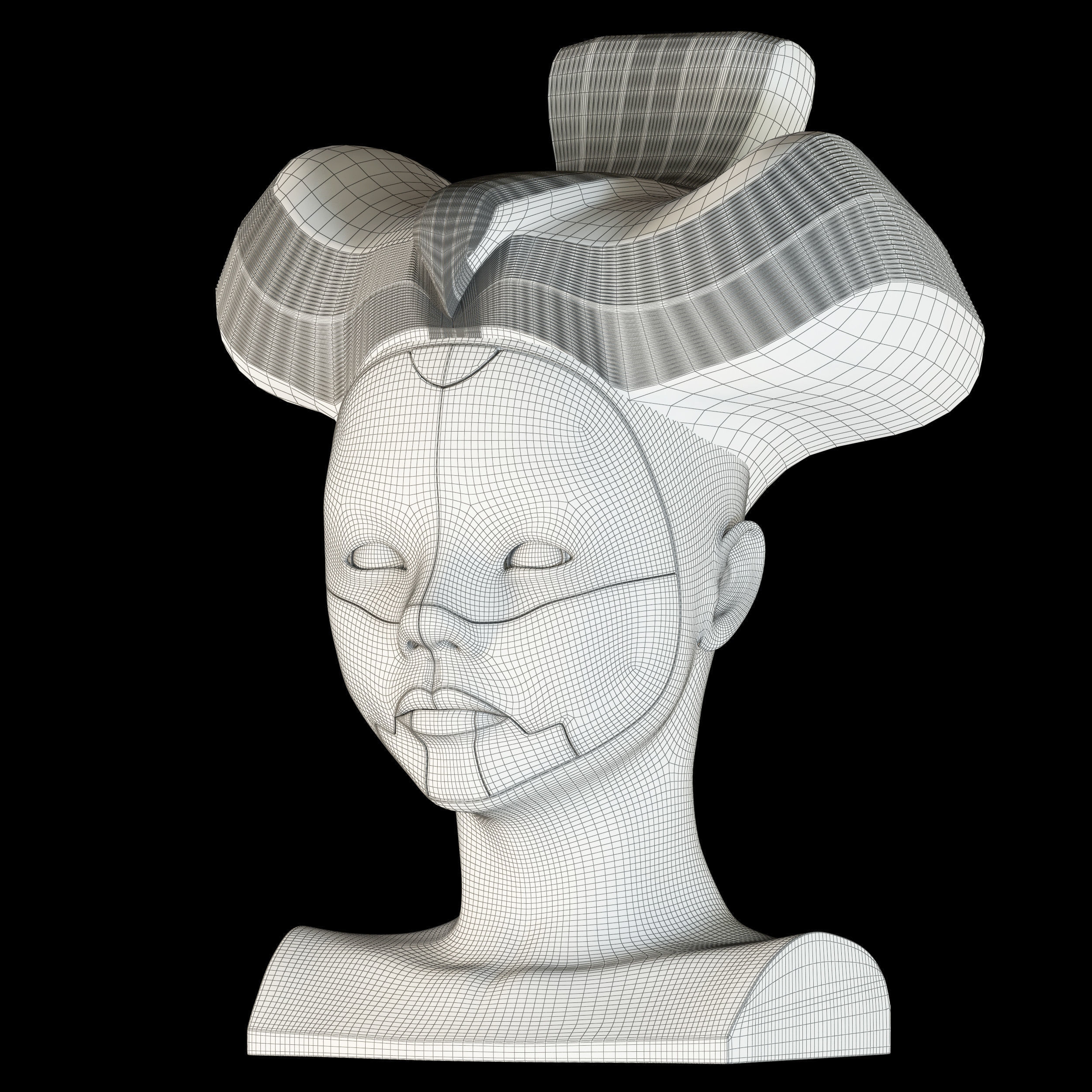 Ghost in the shell geisha 3D model_31