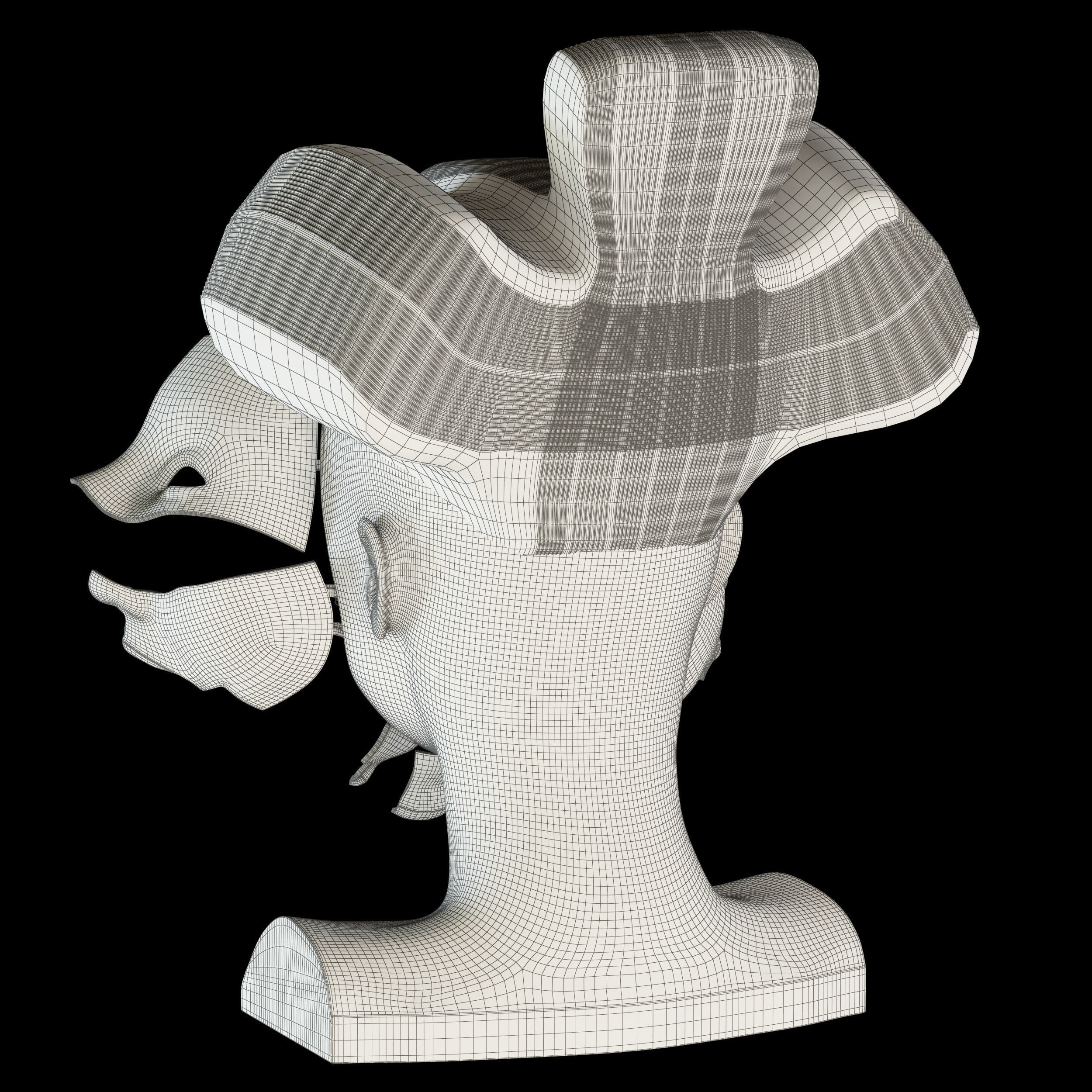 Ghost in the shell geisha 3D model_30