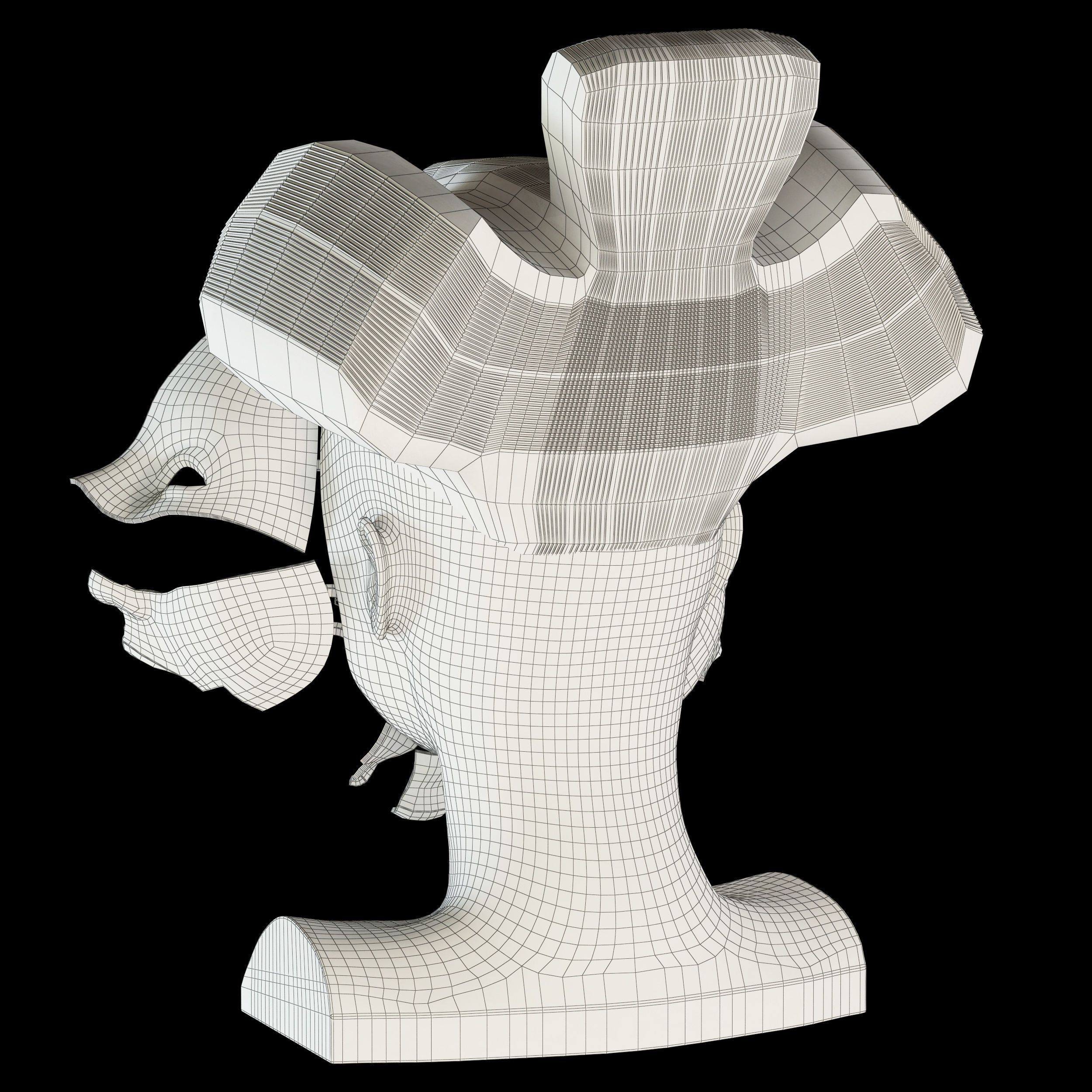 Ghost in the shell geisha 3D model_34