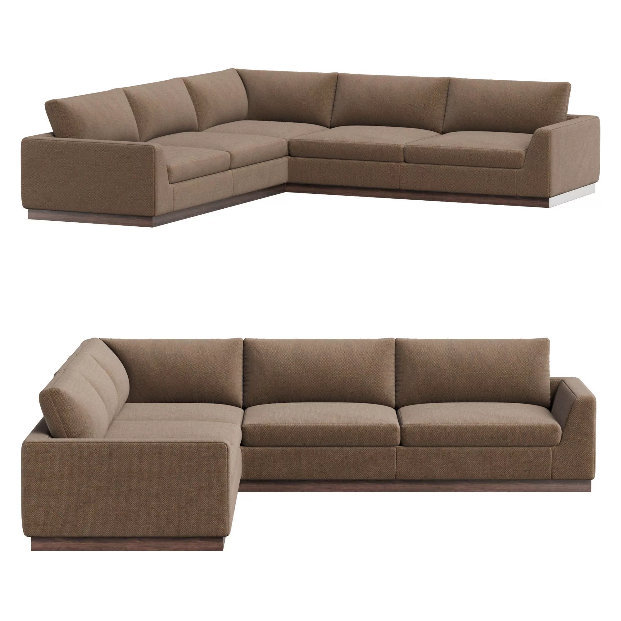 Colt 3-Piece Sectional sofa 3D model