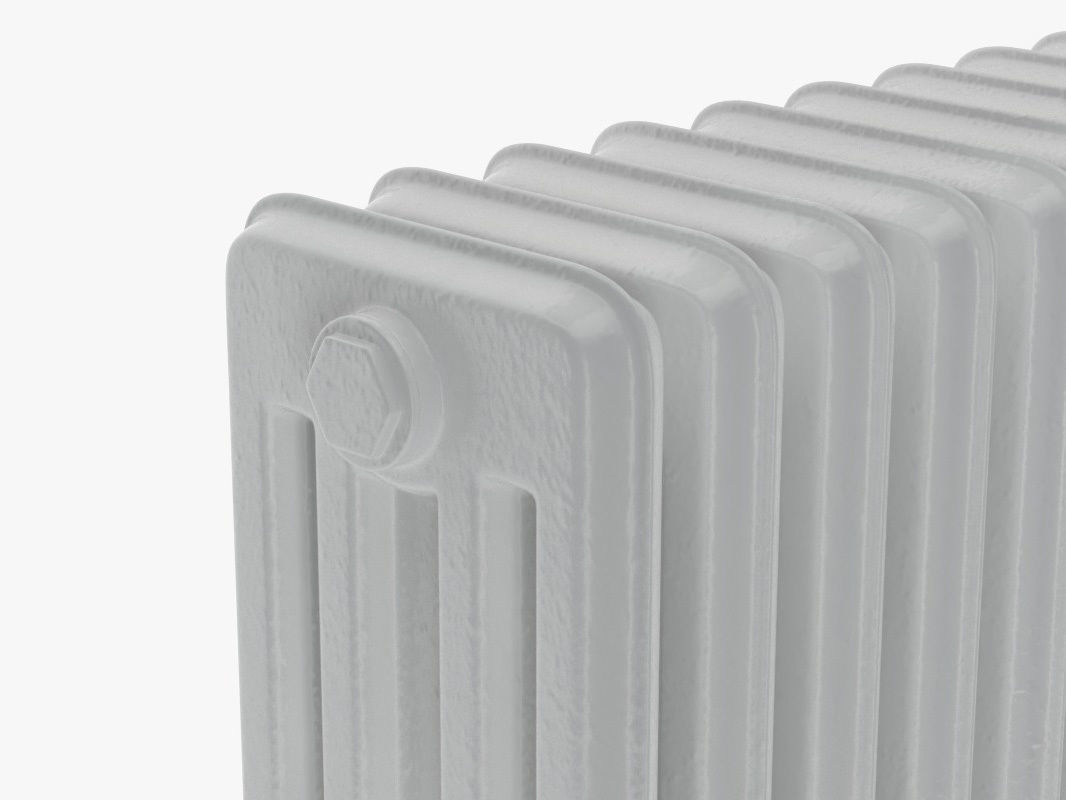 Cast Iron Radiator 3D model_2
