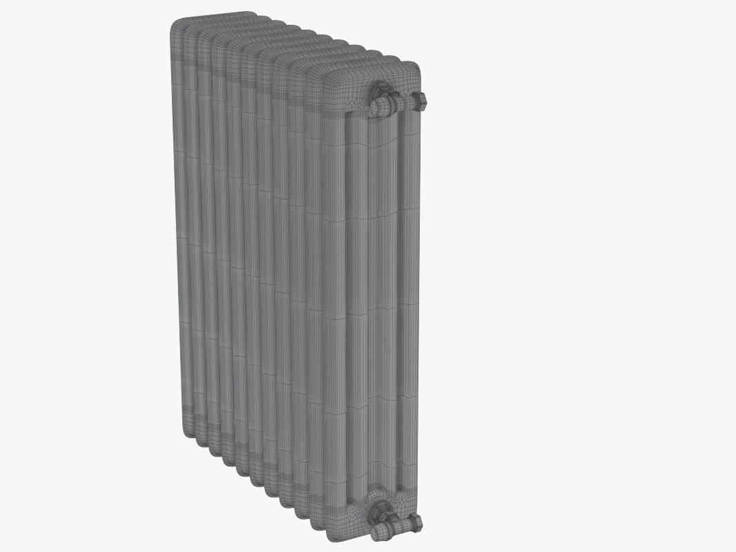 Cast Iron Radiator 3D model_17