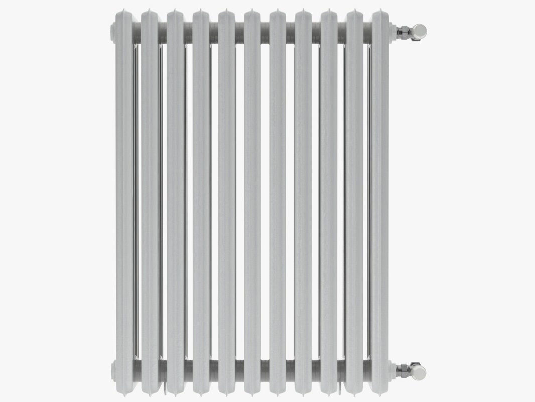 Cast Iron Radiator 3D model_3