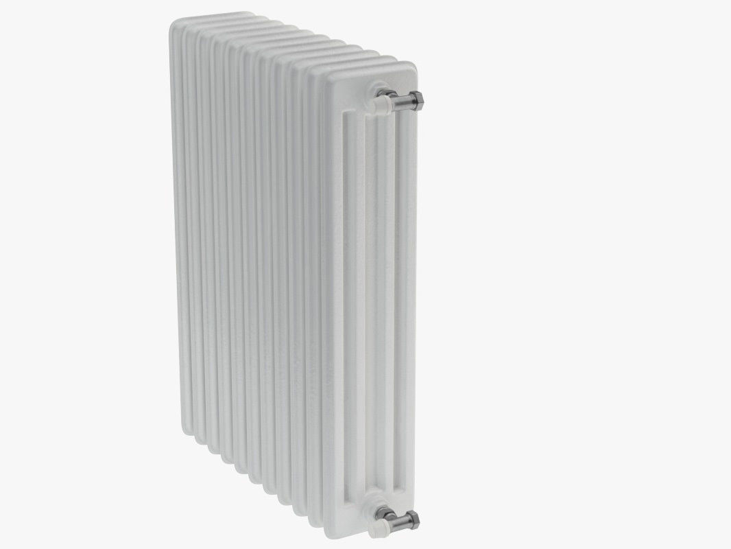 Cast Iron Radiator 3D model_5