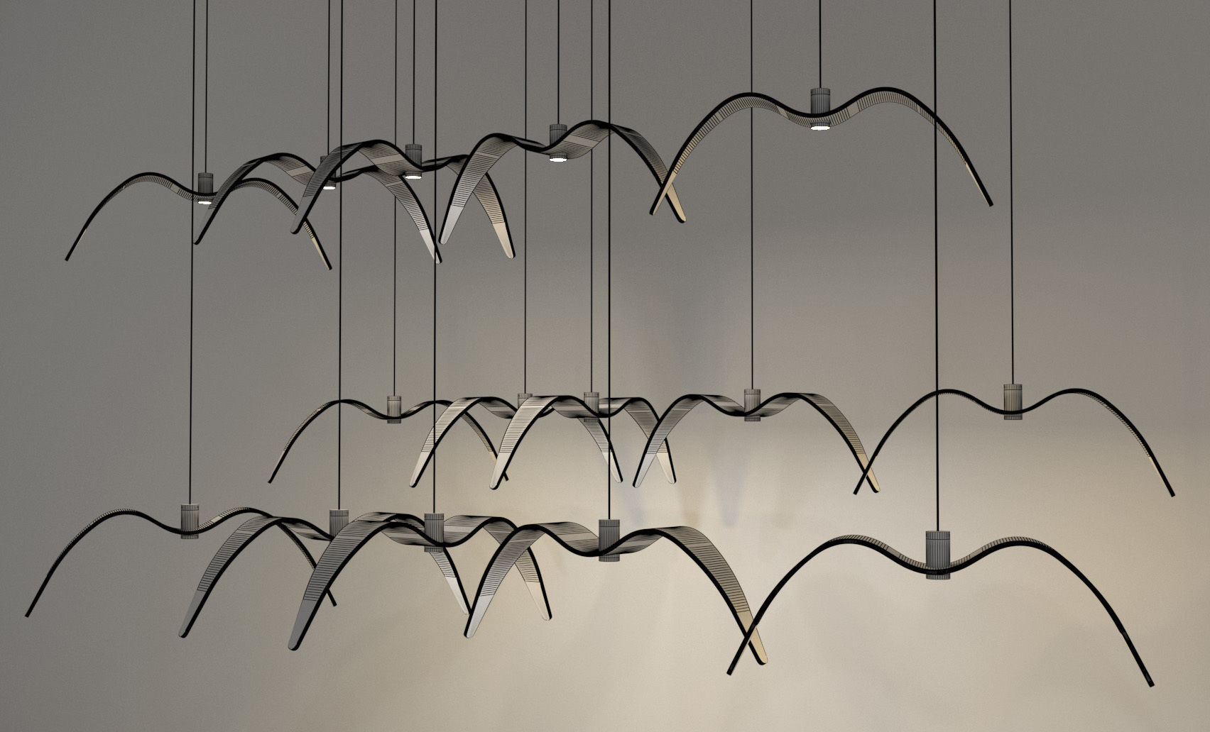 Ceiling Light 3D model_2