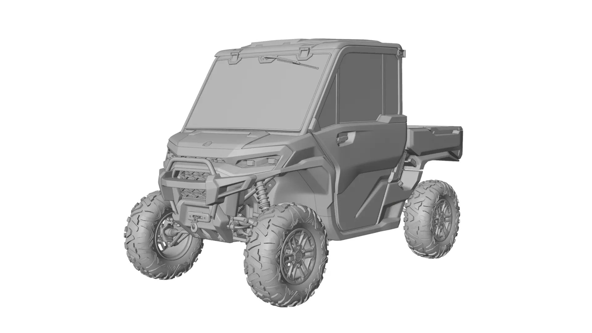 2026 Can Am Defender Limited HD11 Single Cab 3D model