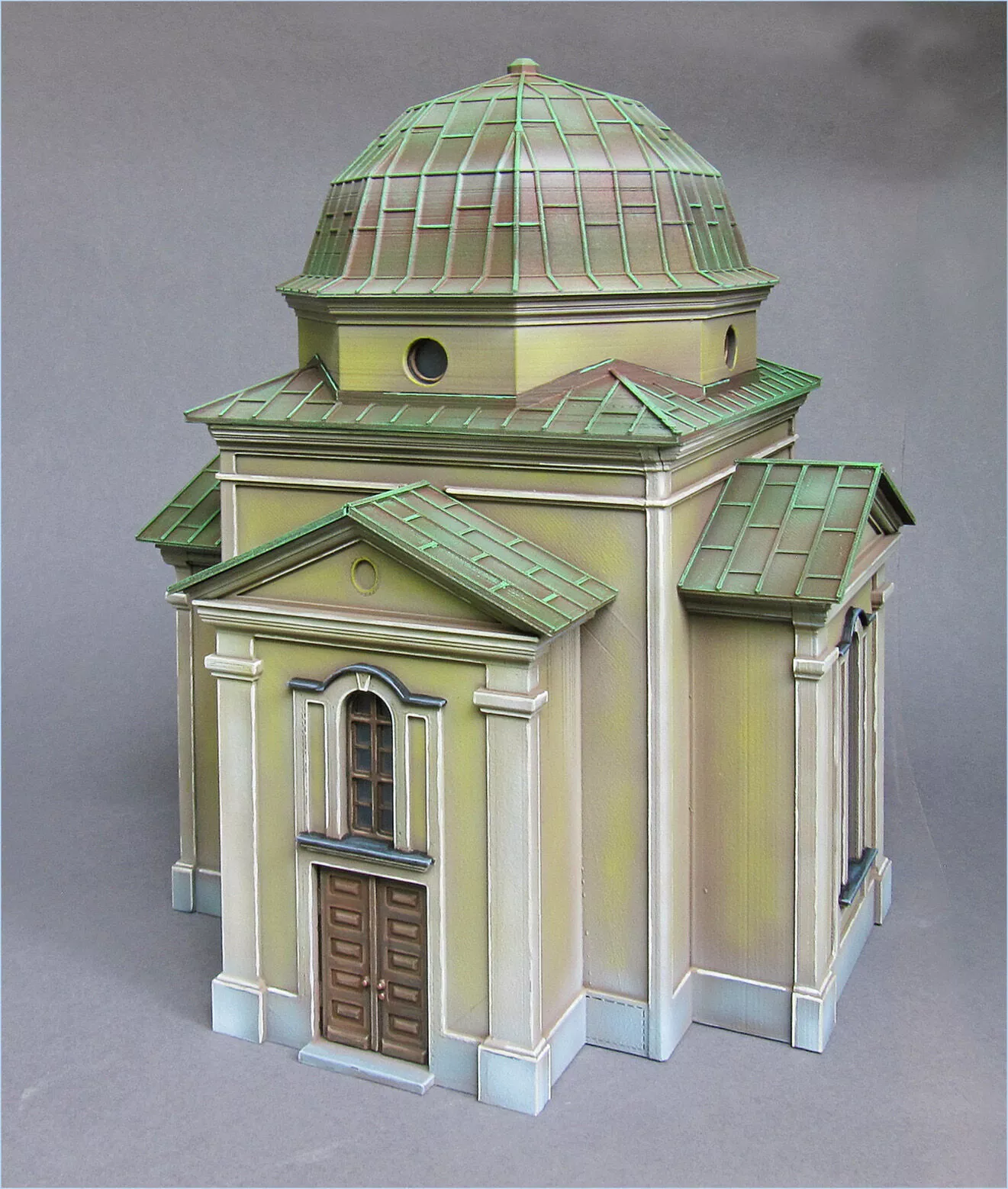 Baroque chapel 3D print model