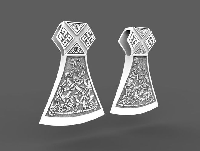 Slavic Axe  3D print model