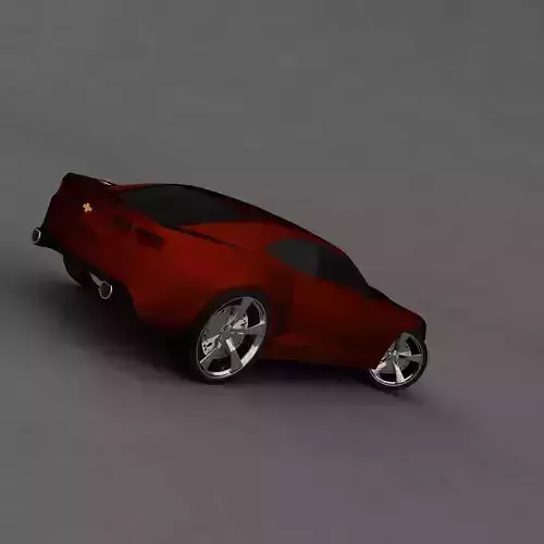 Camaro car Free 3D model