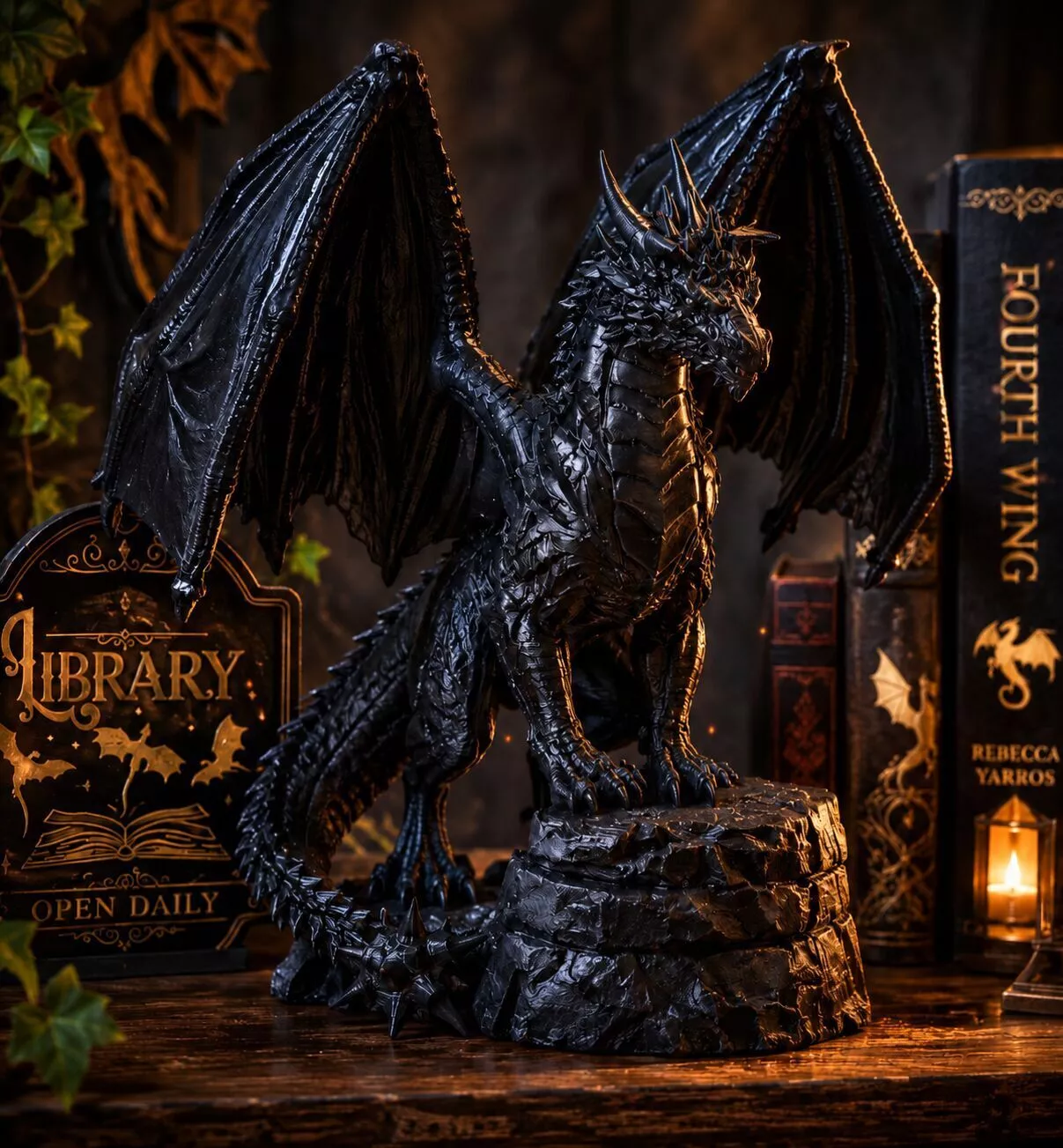 Tairn Fourth Wing Dragon 3D print model