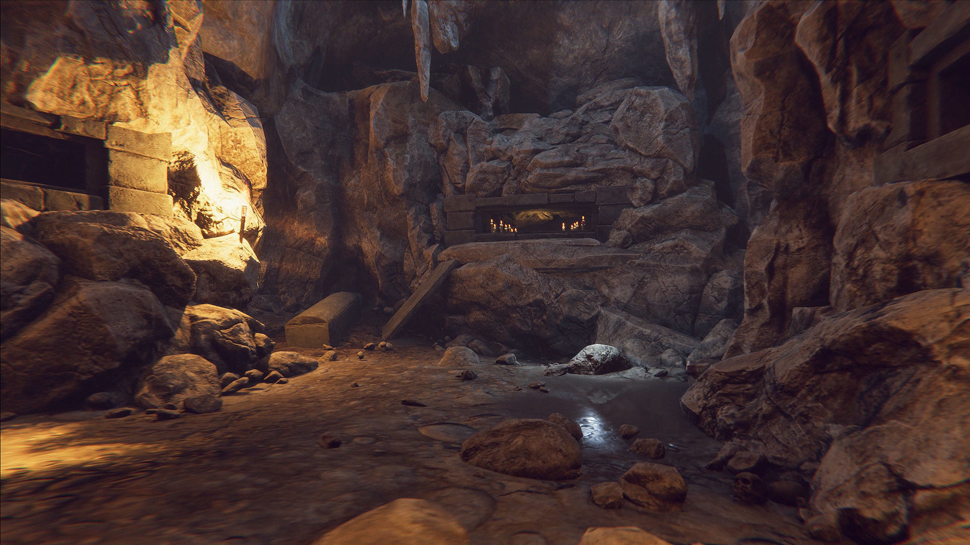 Modular Dungeon Catacombs - Mobile Low-poly 3D model_30