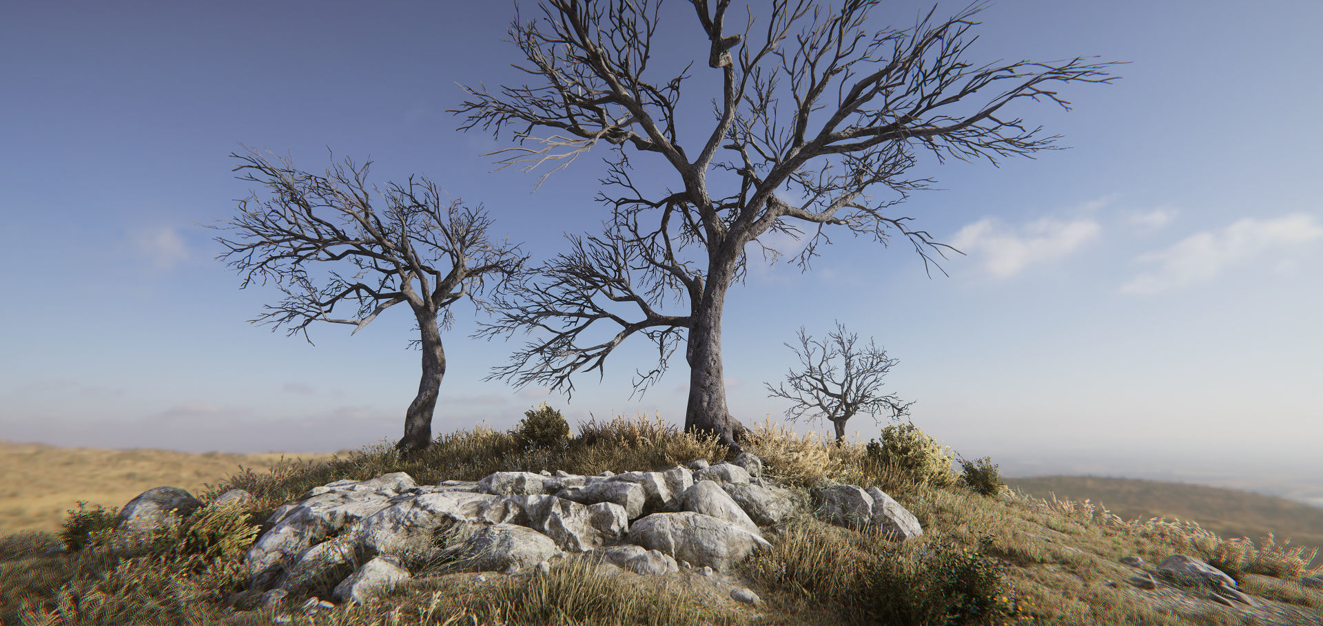 Modular Dungeon Catacombs - Mobile Low-poly 3D model_34