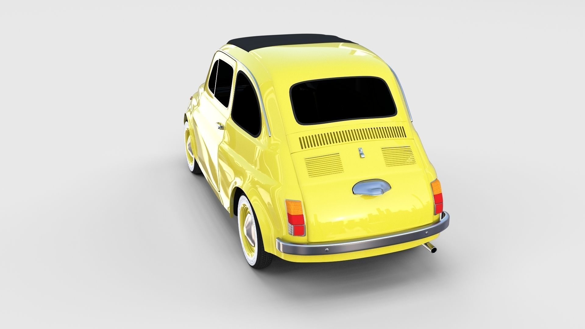 Fiat 500 Pack 3D model CGTrader