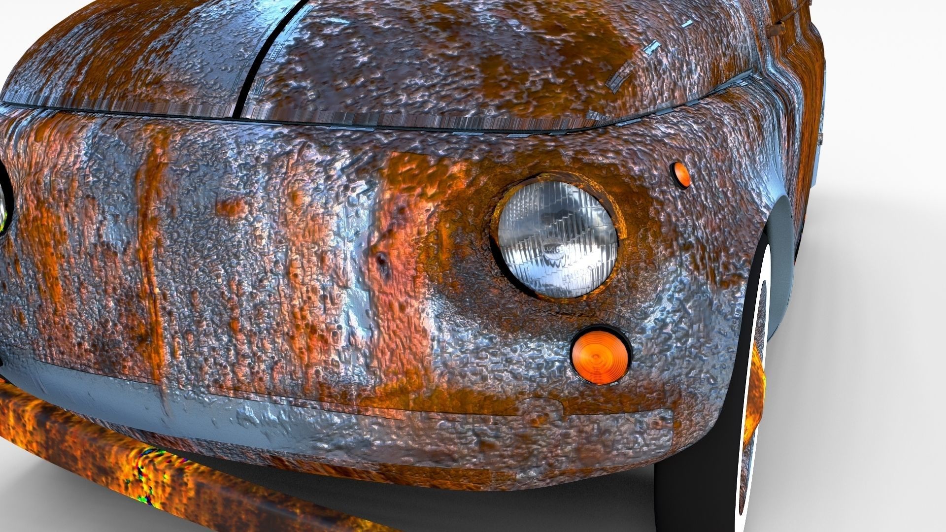 Fiat 500 with interior Pack 3D model_59