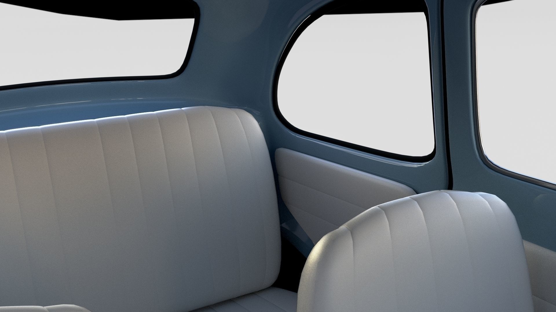 Fiat 500 with interior Pack 3D model_51