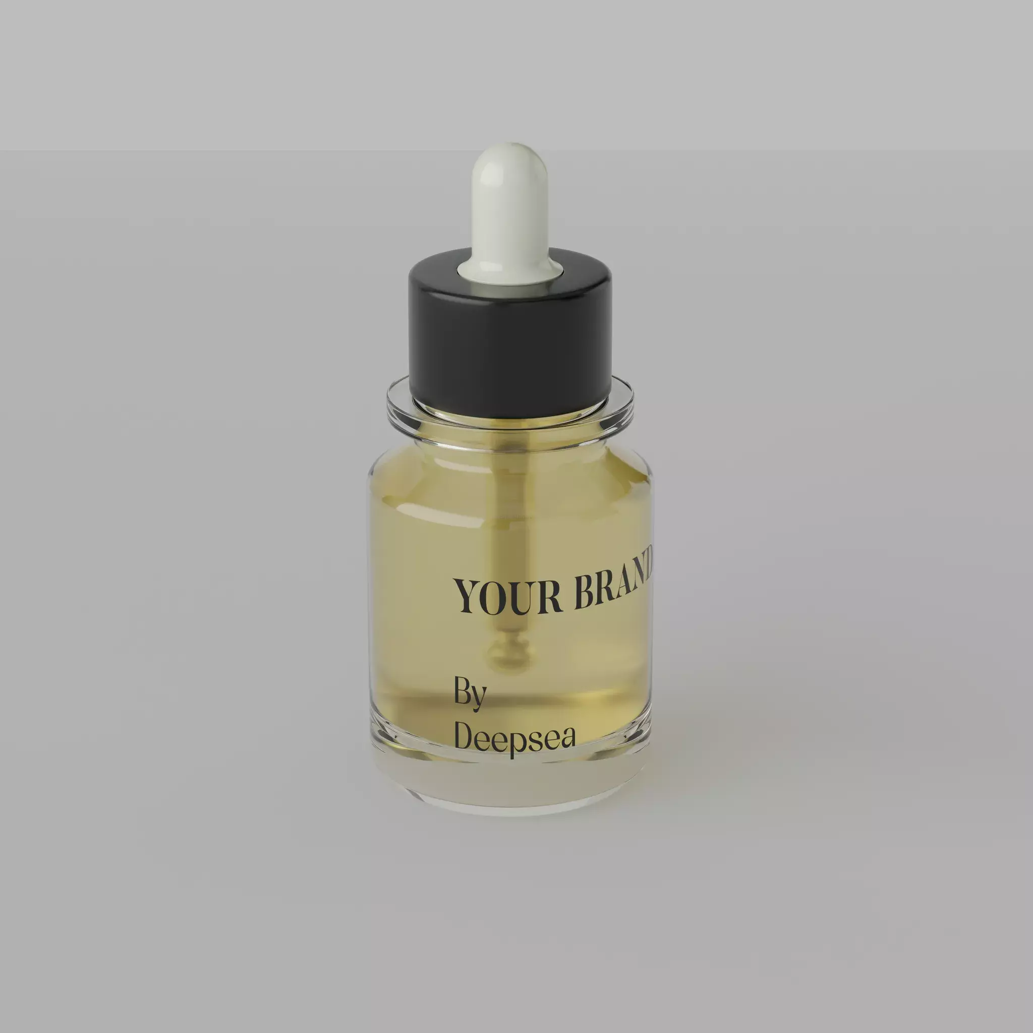 Skincare Serum Bottle Free 3D model