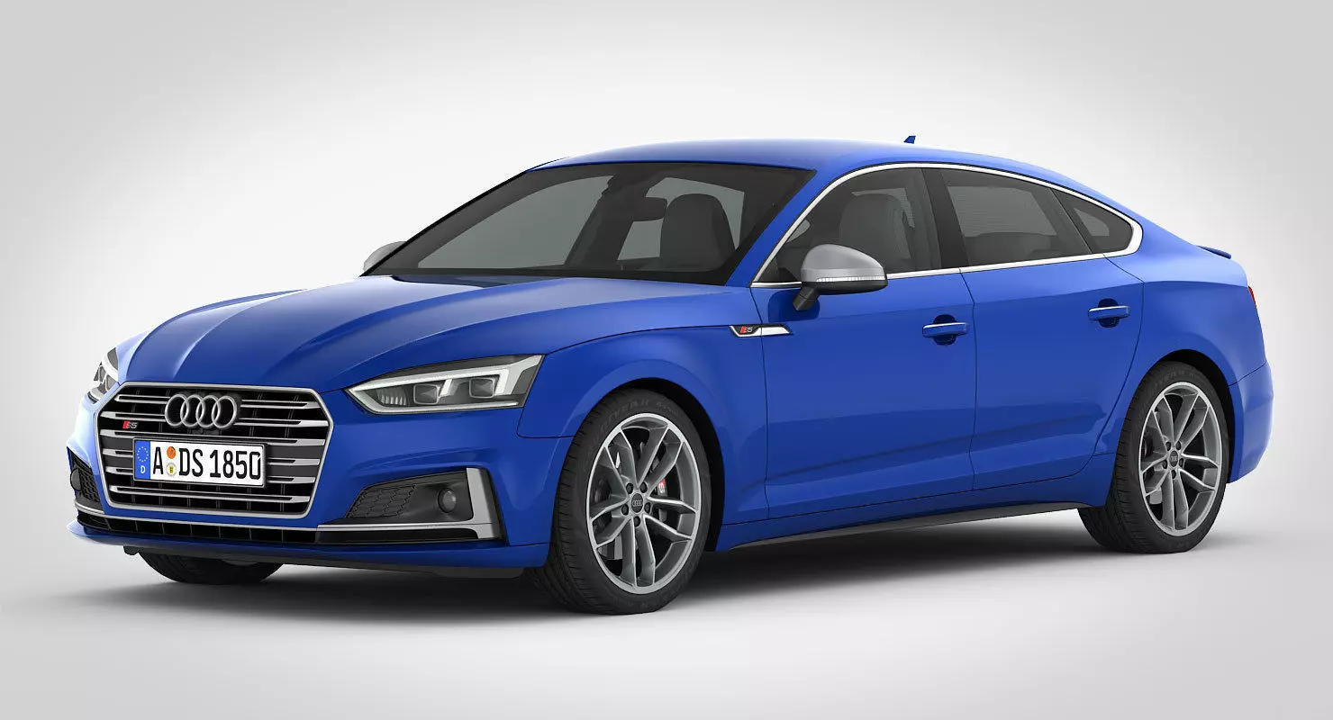 Audi S5 Sportback 2018 3D model_0