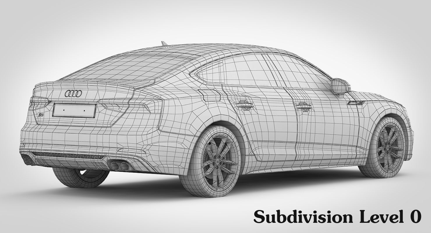 Audi S5 Sportback 2018 3D model_21
