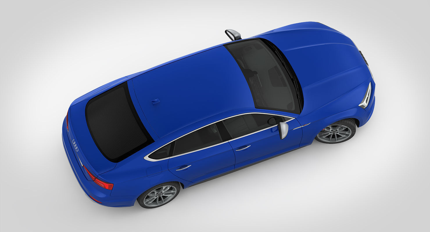 Audi S5 Sportback 2018 3D model_9