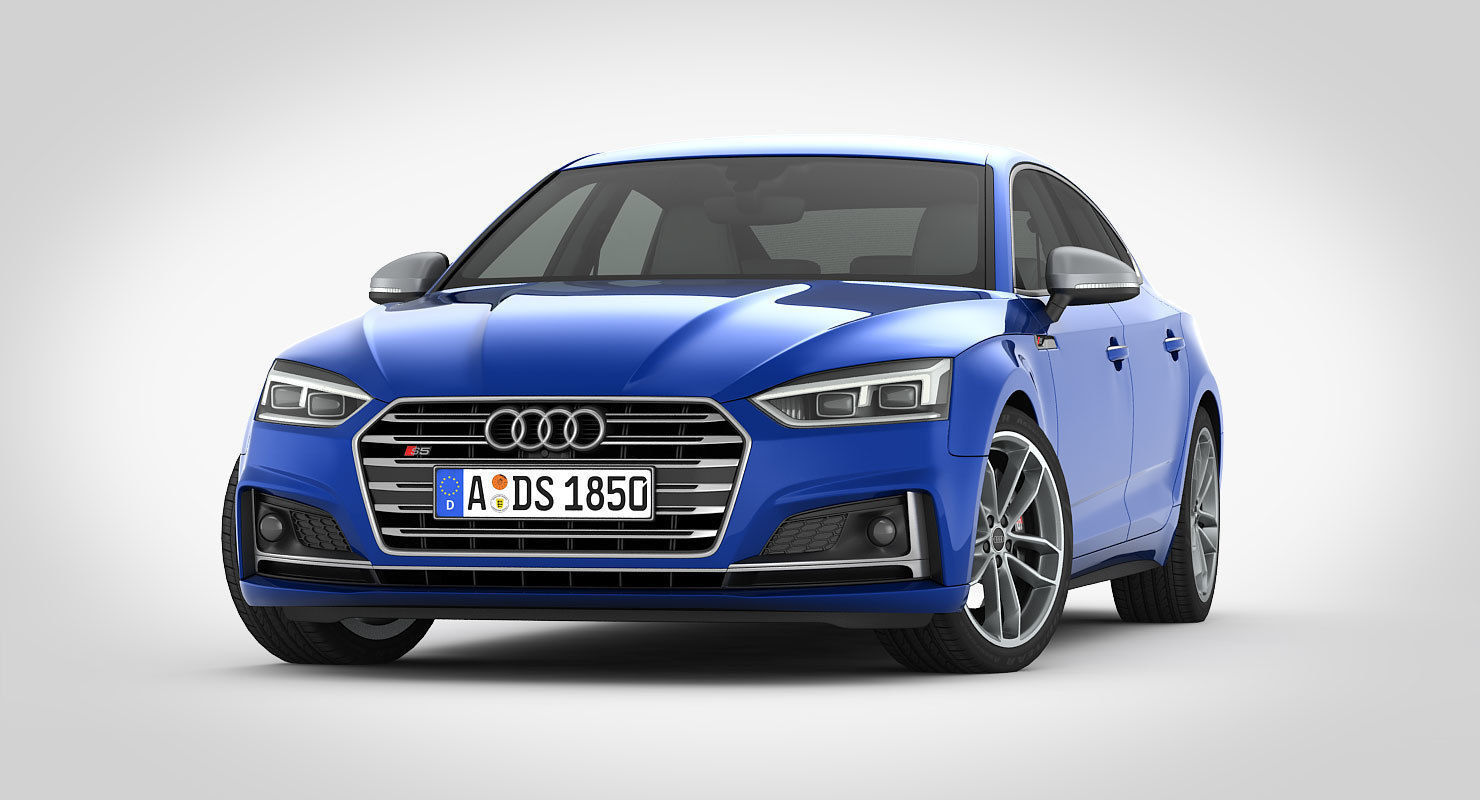 Audi S5 Sportback 2018 3D model_8