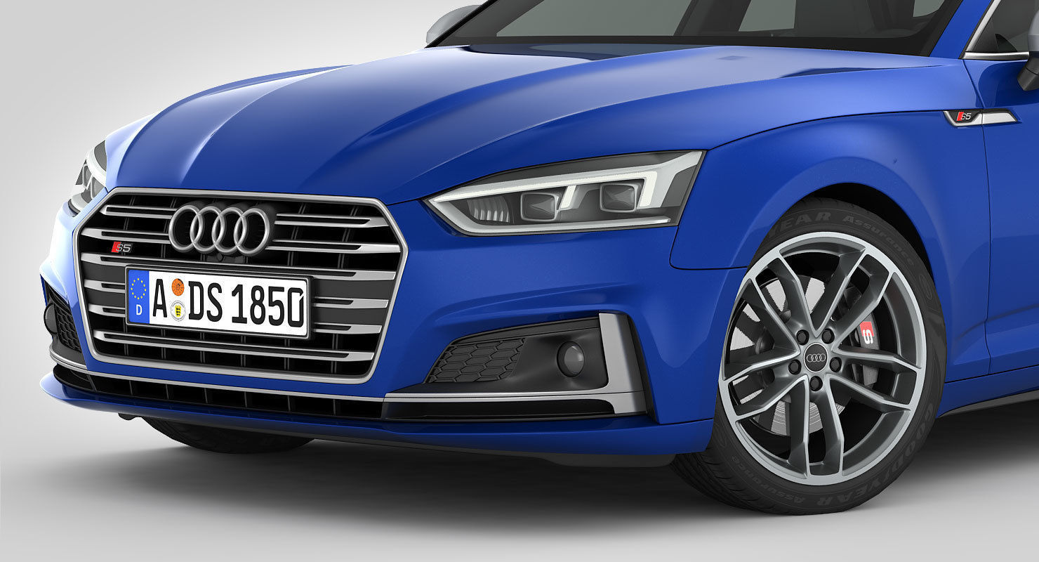 Audi S5 Sportback 2018 3D model_5