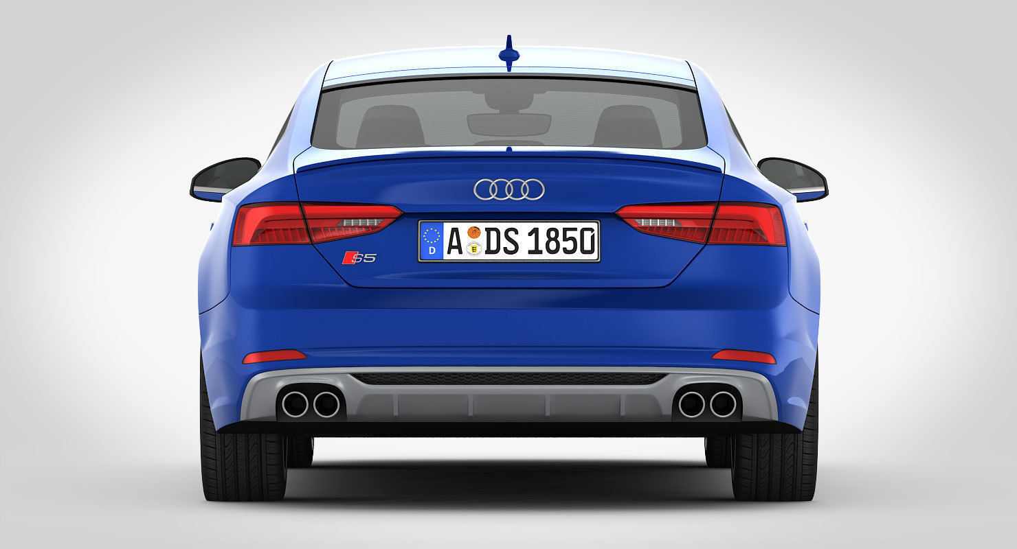 Audi S5 Sportback 2018 3D model_11