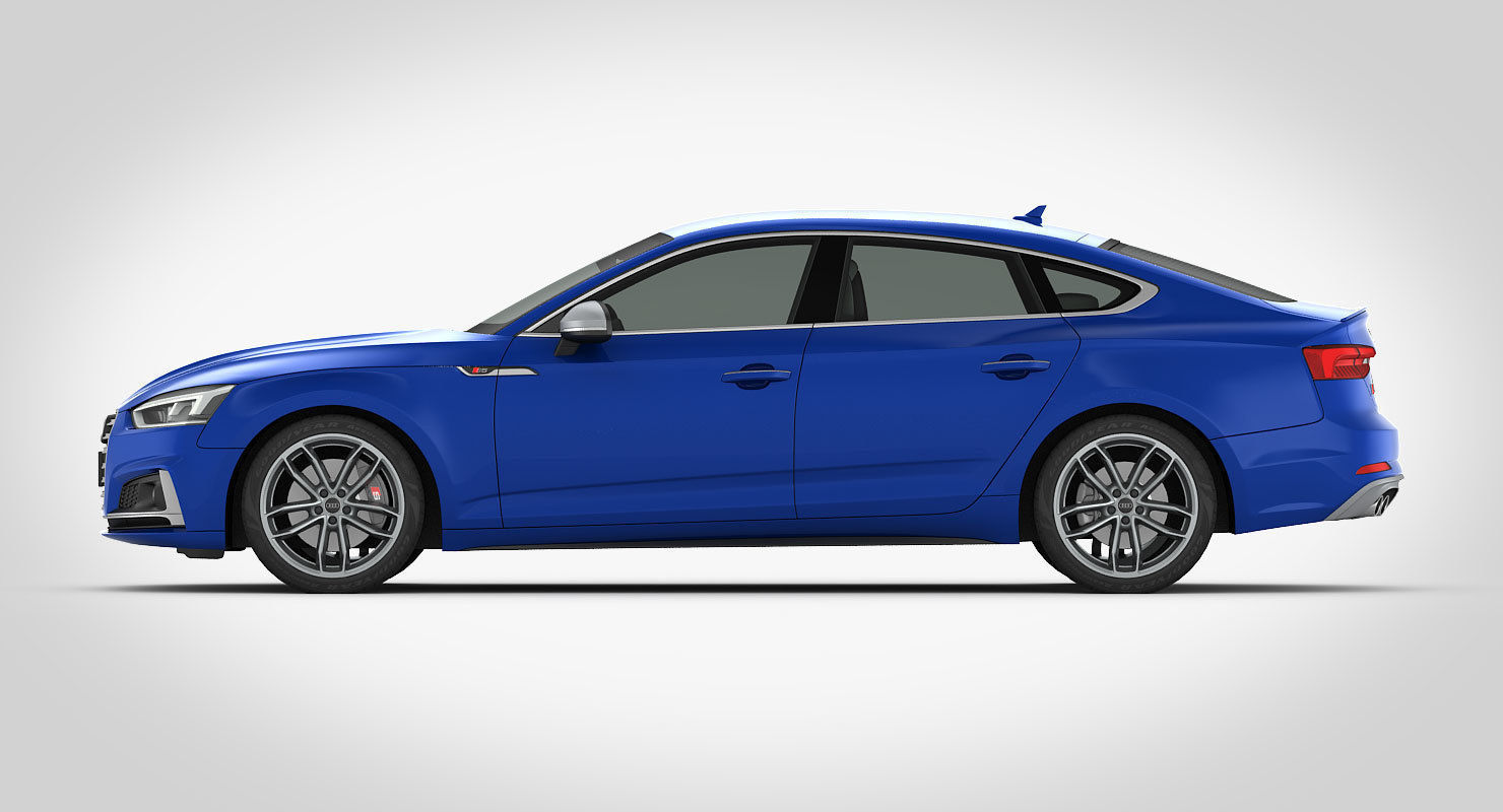 Audi S5 Sportback 2018 3D model_12