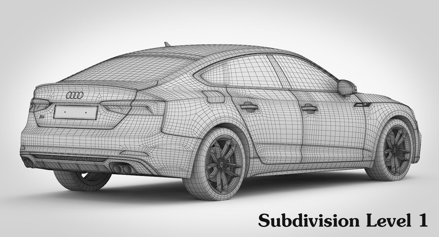 Audi S5 Sportback 2018 3D model_22