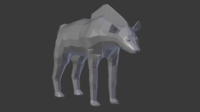 Hyena spacecraft 3D print model