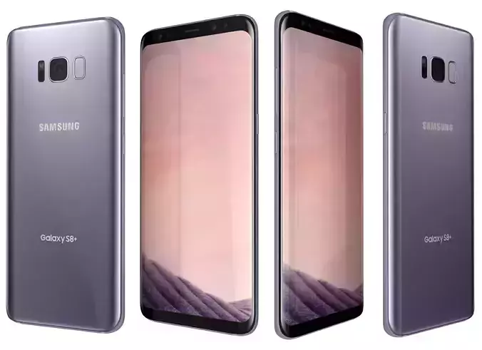 Samsung Galaxy S8 Plus Orchid Gray 3D model