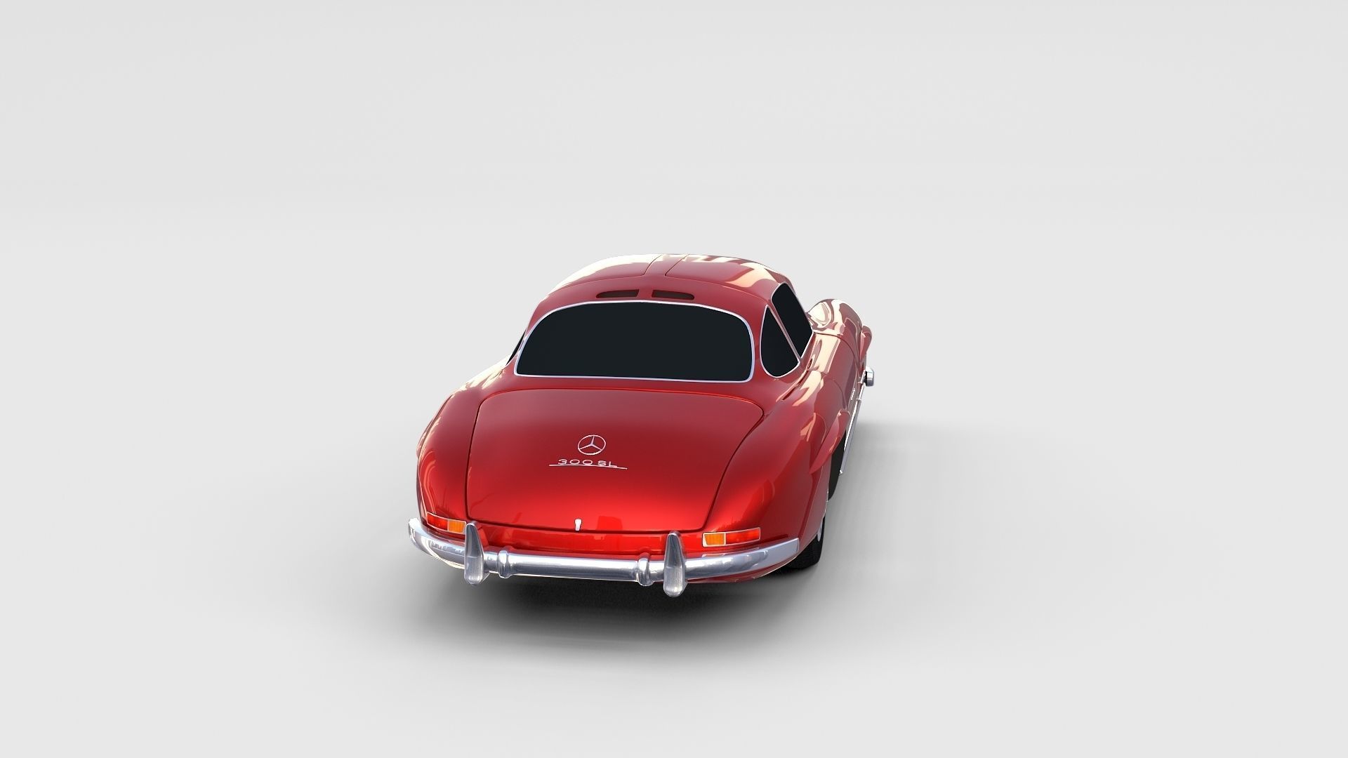 Mercedes 300SL Pack 3D model_22