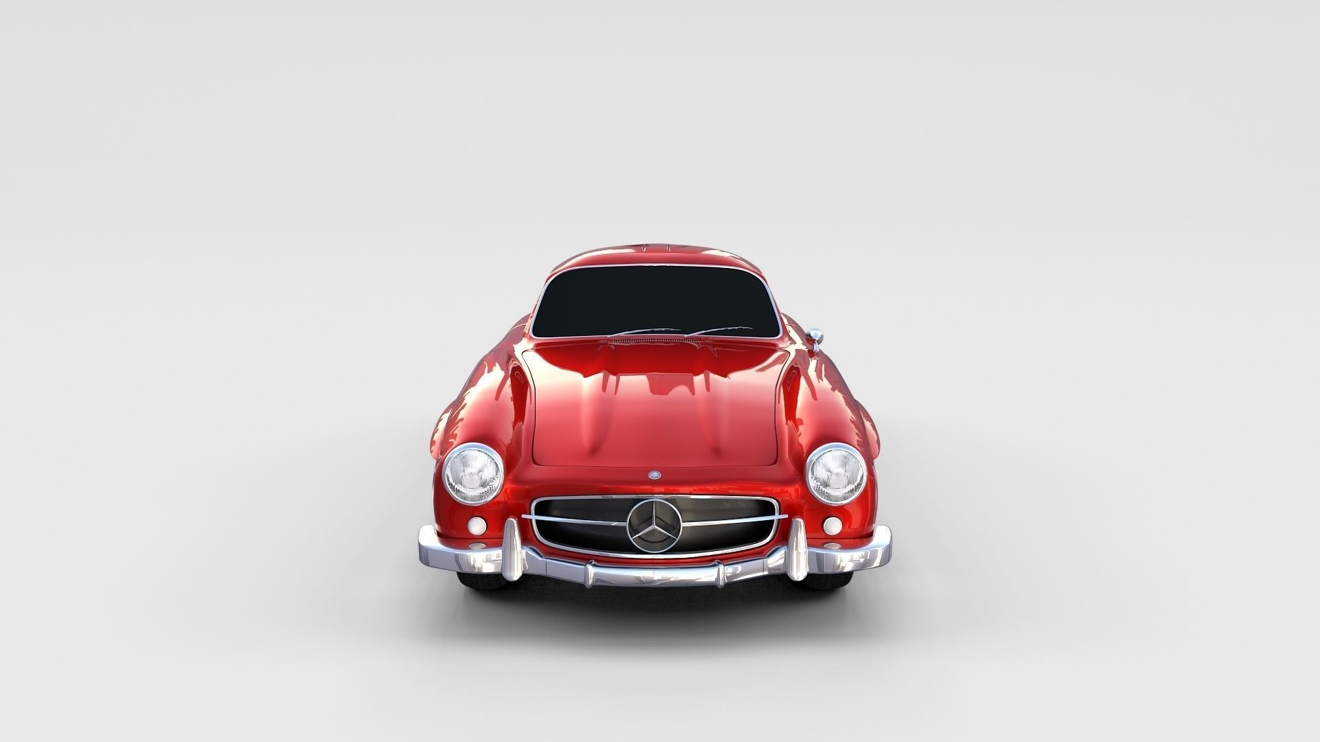 Mercedes 300SL Pack 3D model_61