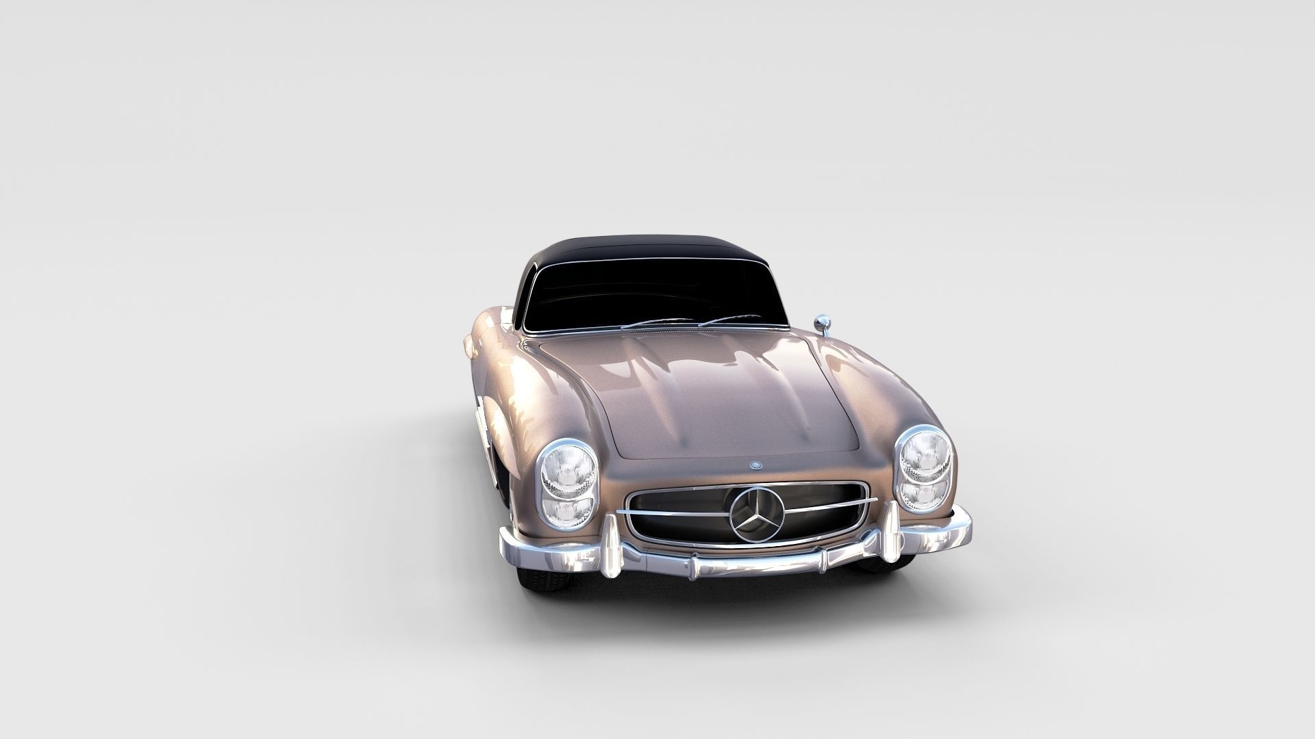 Mercedes 300SL Pack 3D model_53