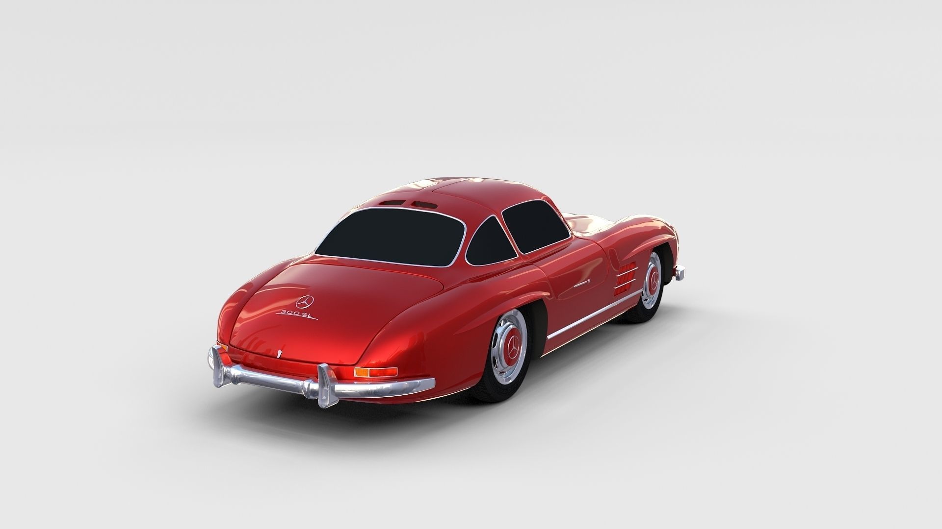 Mercedes 300SL Pack 3D model_26
