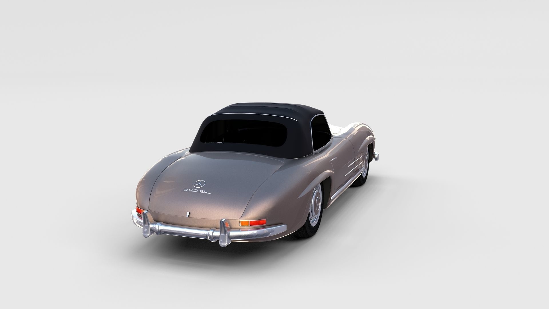 Mercedes 300SL Pack 3D model_23