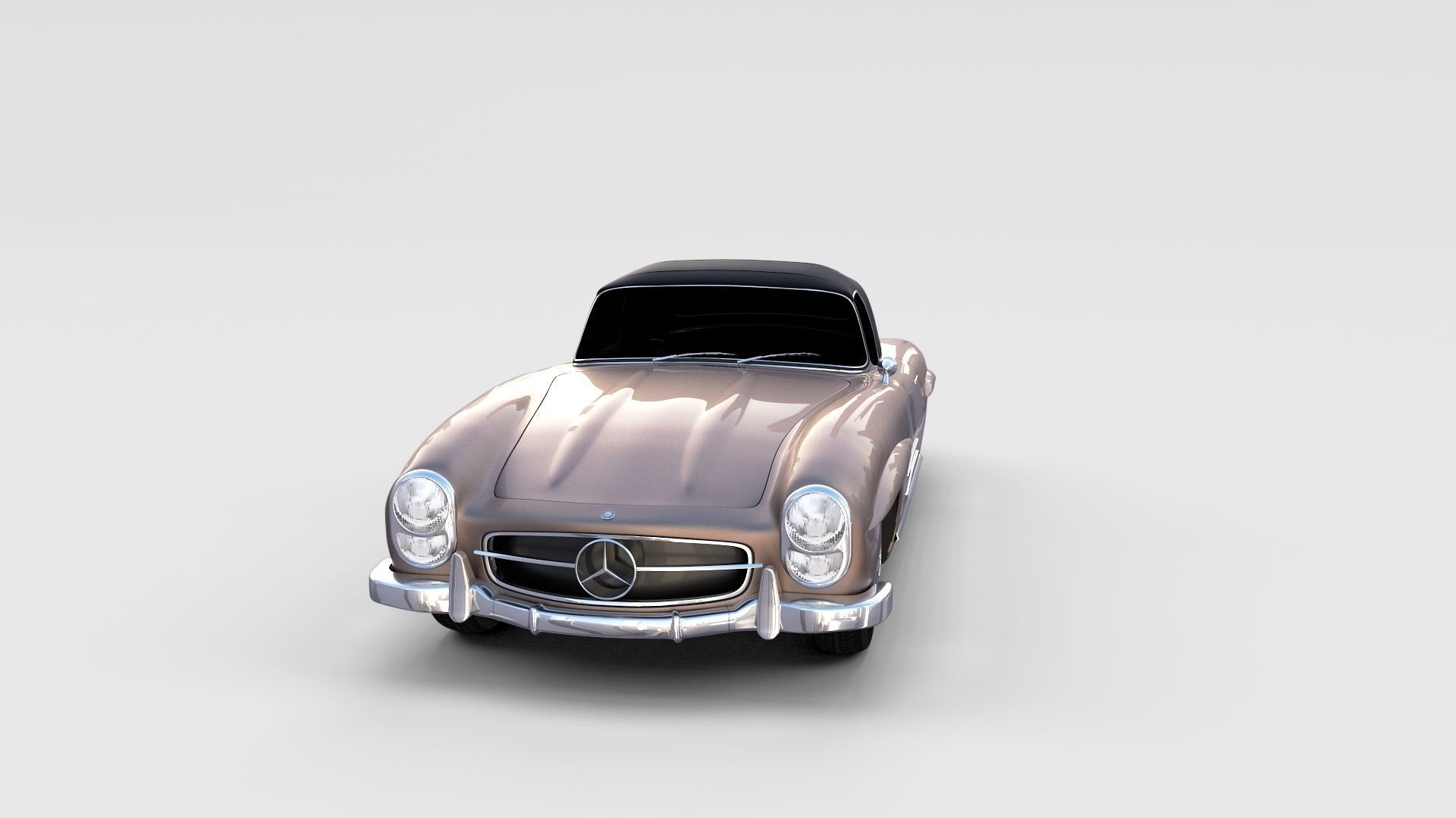 Mercedes 300SL Pack 3D model_62
