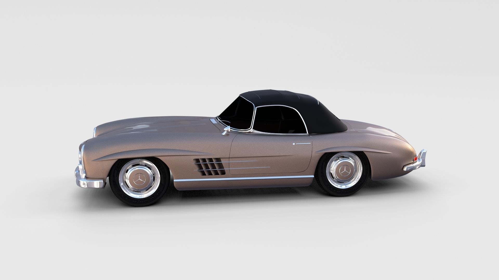 Mercedes 300SL Pack 3D model_72