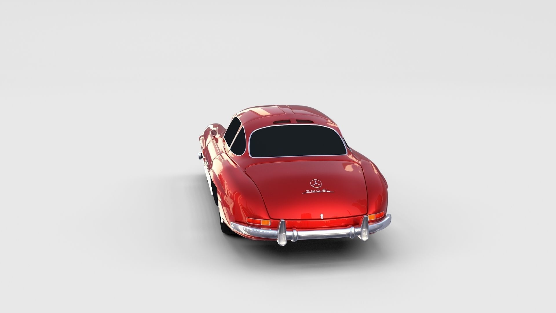 Mercedes 300SL Pack 3D model_19