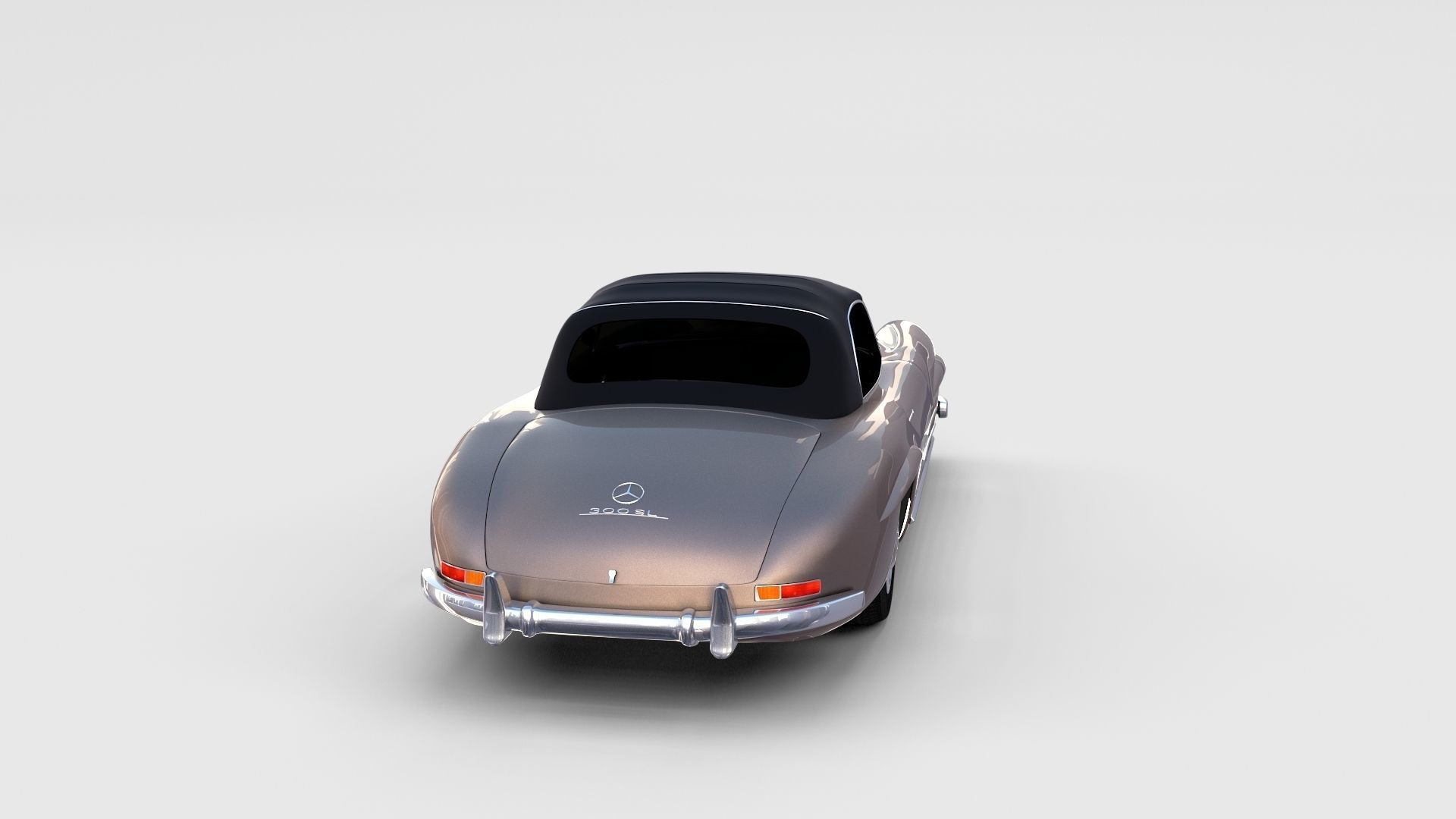Mercedes 300SL Pack 3D model_21