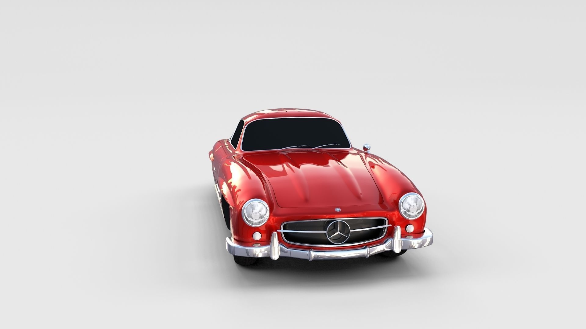 Mercedes 300SL Pack 3D model_54