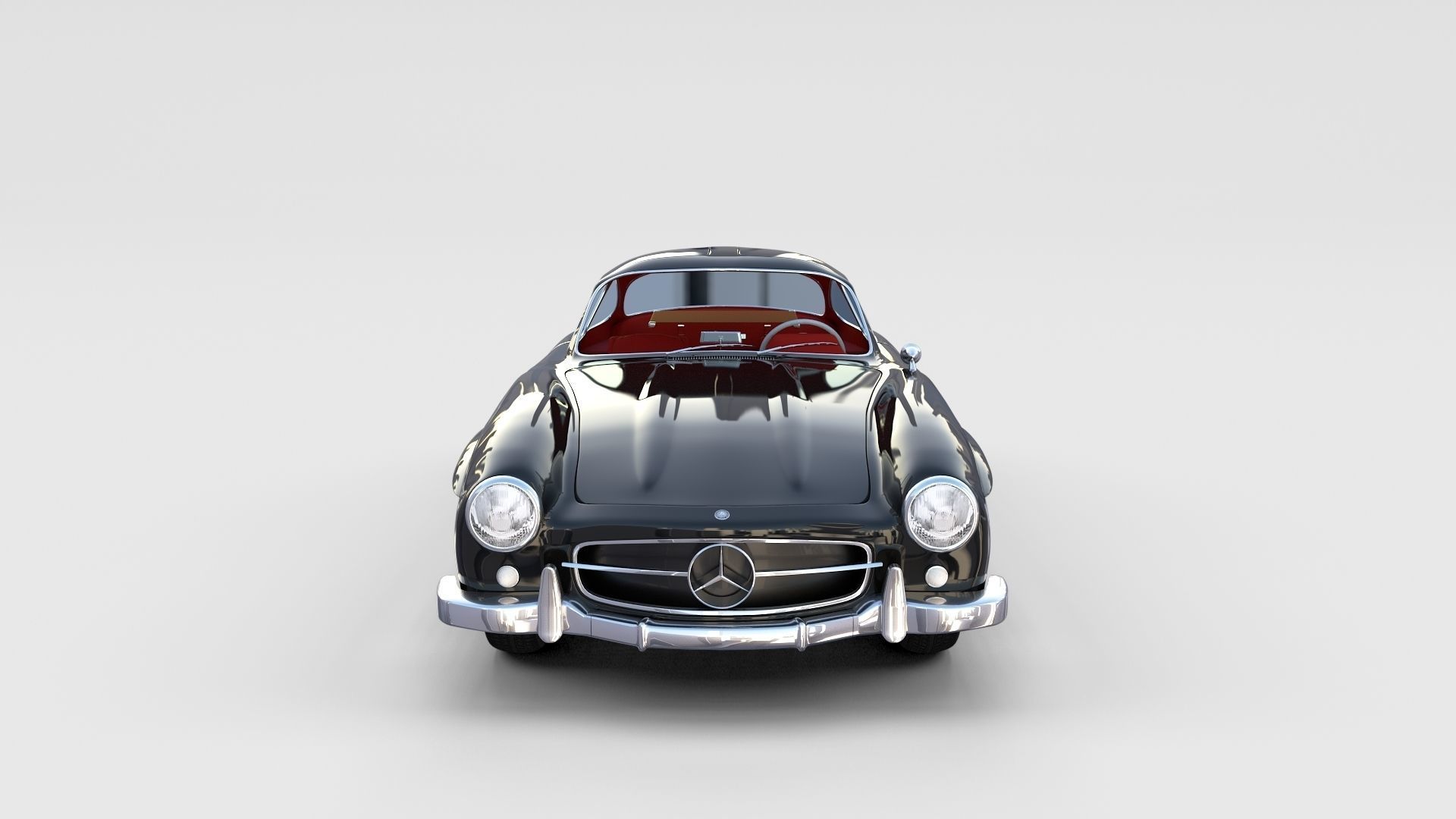 Mercedes 300SL with interior Pack 3D model_67
