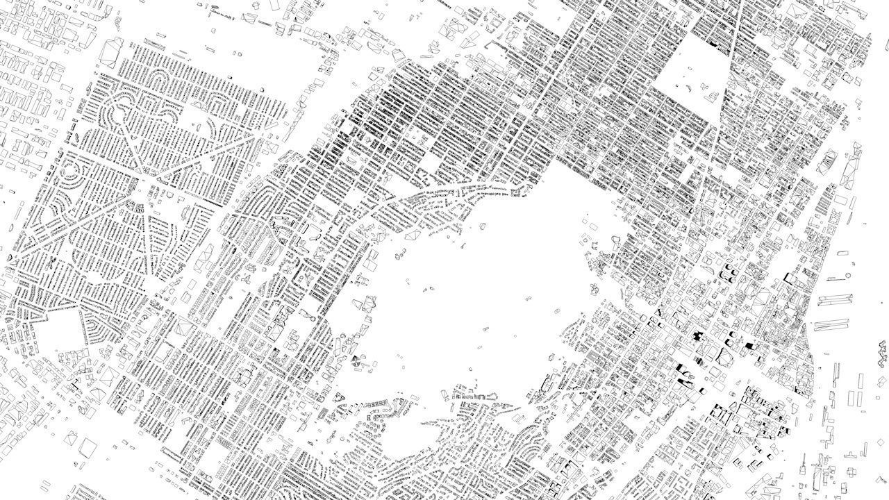 Montreal Streets and Buildings 3D model_9