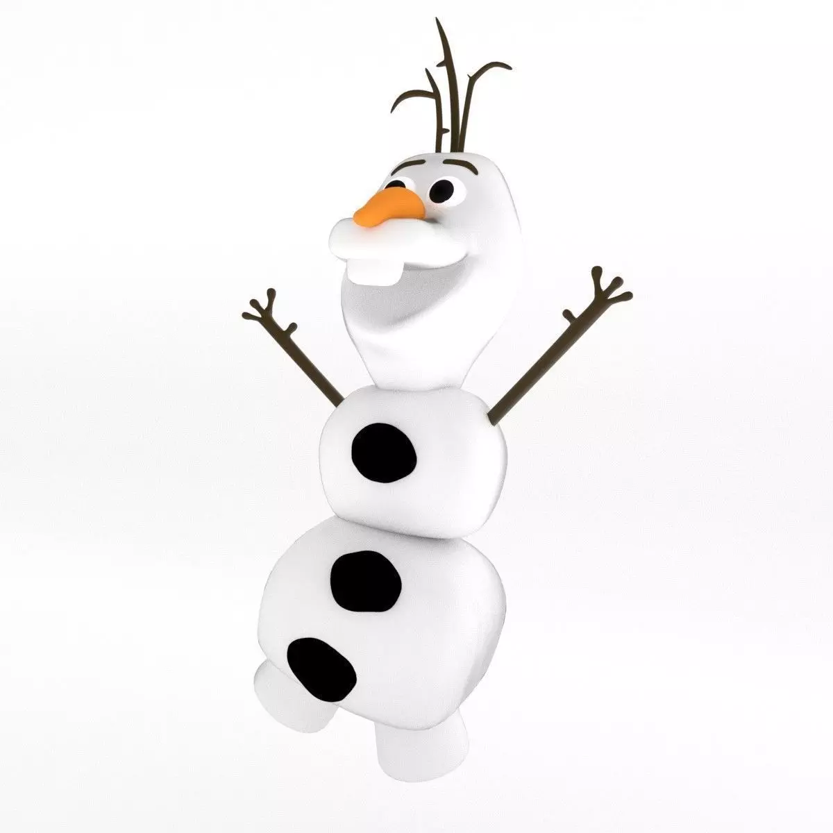 Olaf from Frozen Free 3D model_0